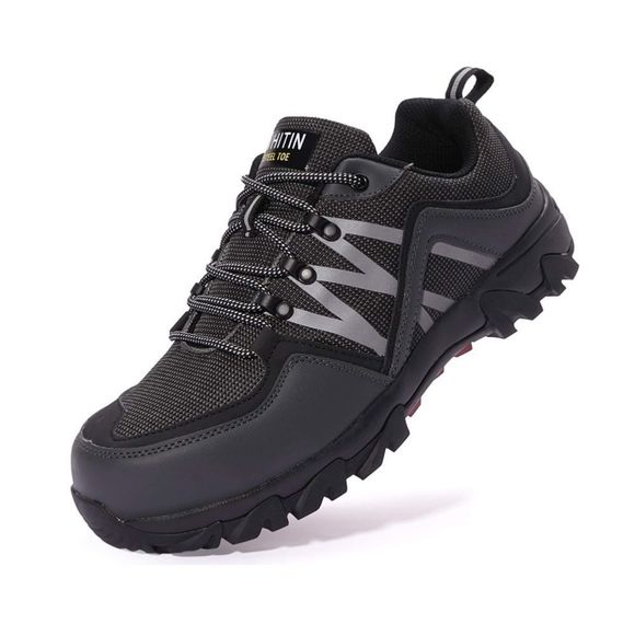 𝅺Men’s Steel Toe Work Sneaker Shoe sz 14 (Asian 49) NEW #E799 - Picture 1 of 8